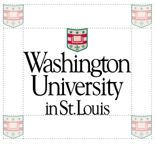 Three-line Centered WashU Logo